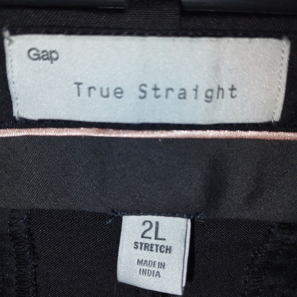 New w/o tags Gap True Straight dress pants size 2L (Tall)! - Picture 5 of 8